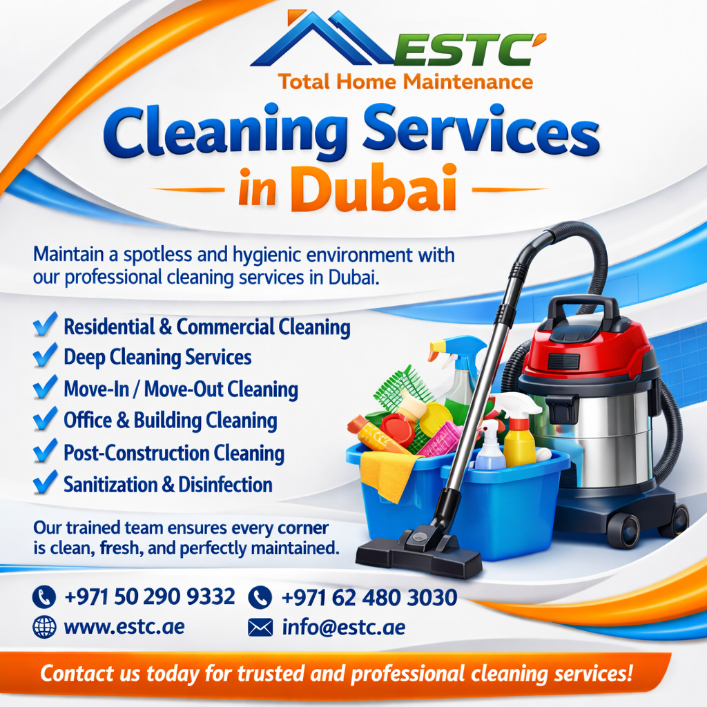Cleaning Services in Dubai