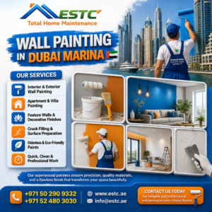 Wall Painting in Dubai Marina